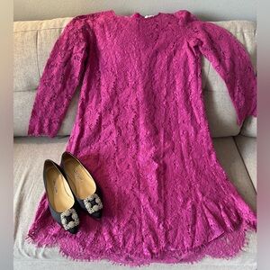 🩷🩷🩷Adam Lippes Collection Lace Trapeze Dress